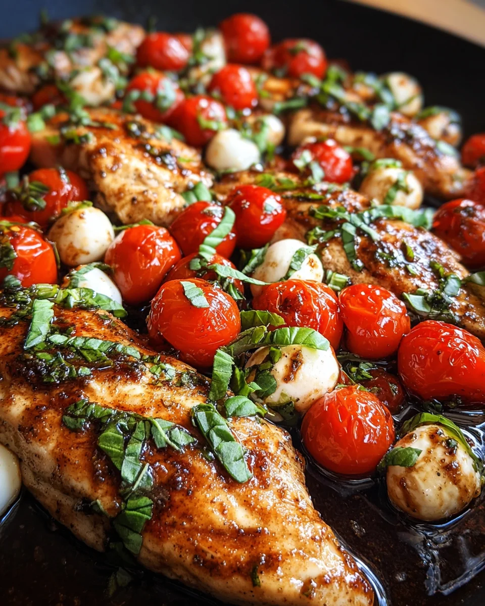 One Pan Balsamic Chicken