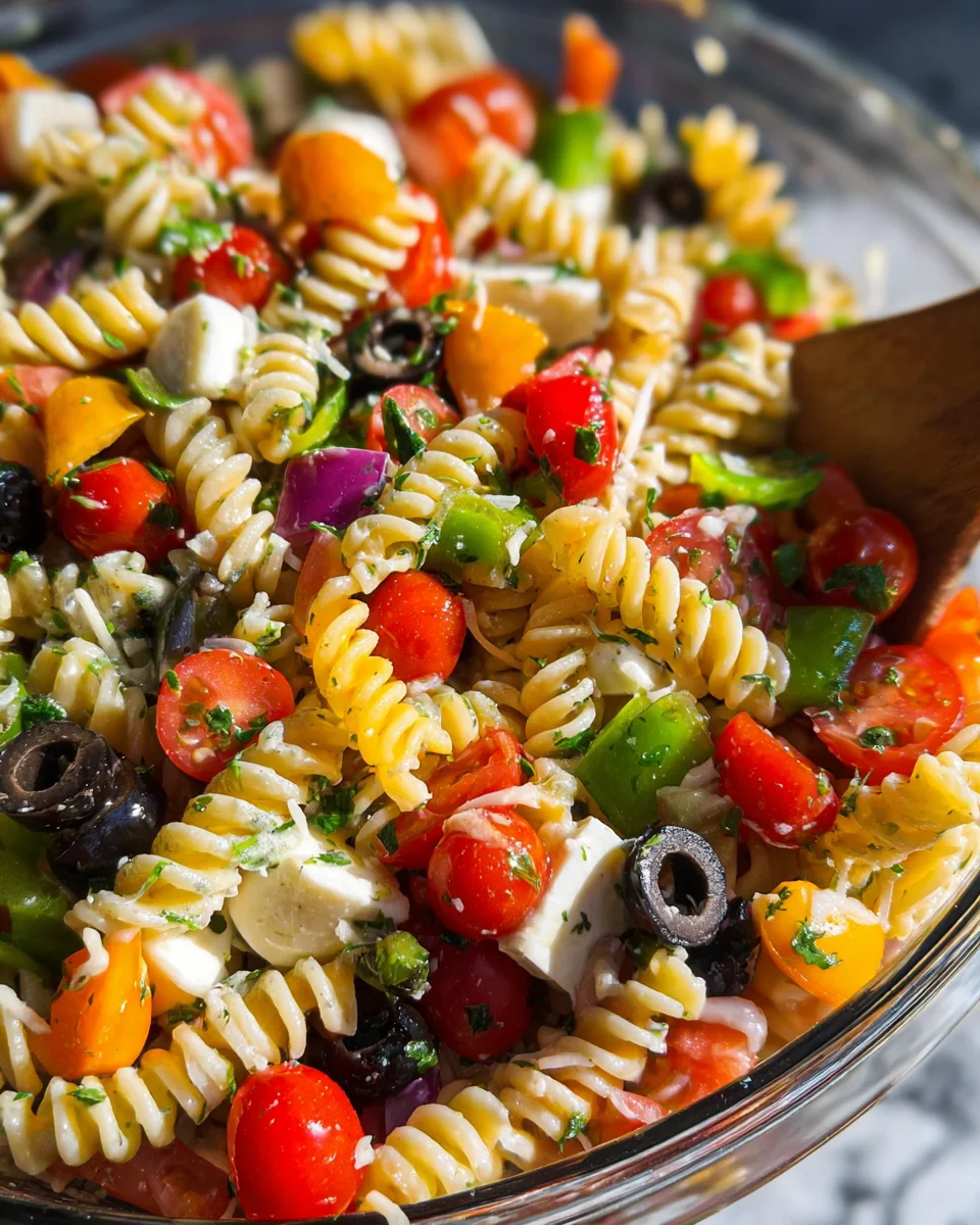 Pasta Salad For A Crowd