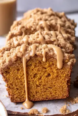 Pumpkin Streusel Bread