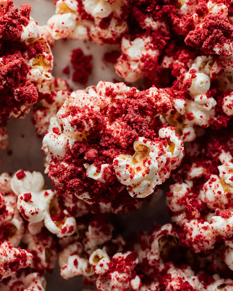 Red Velvet Popcorn