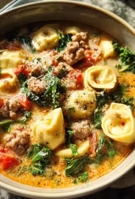 Sausage Tortellini Soup