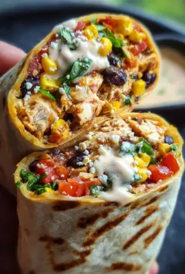 Southwest Chicken Wrap