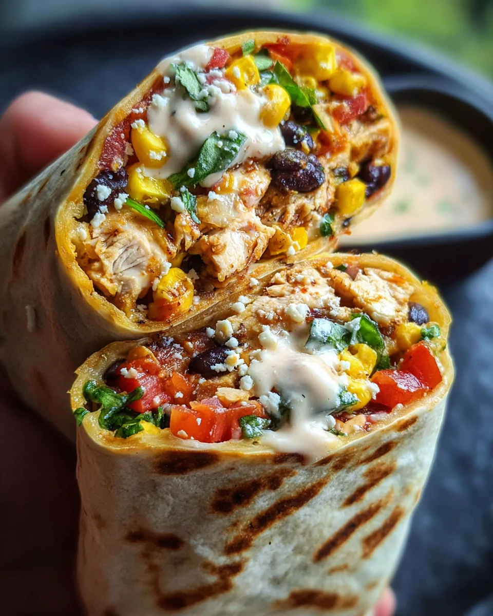 Southwest Chicken Wrap