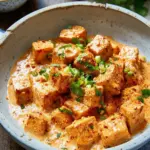 Spicy Tofu with Creamy Coconut Sauce