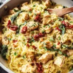 Tuscan Chicken and Spaghetti Squash