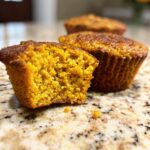 high-protein cottage cheese pumpkin muffins